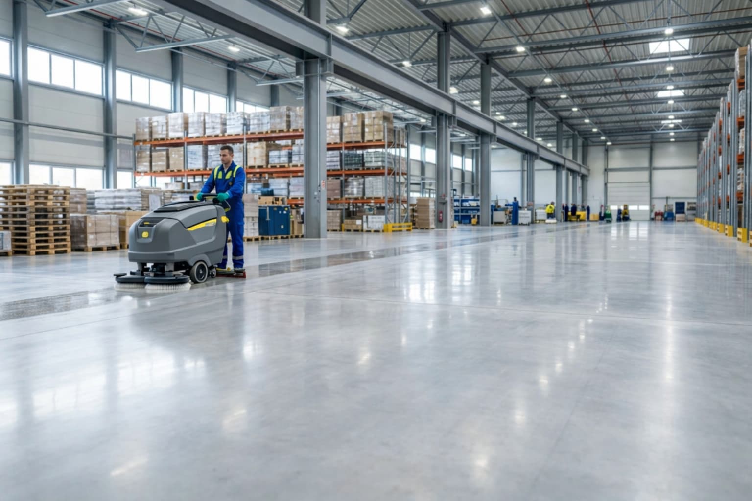 Economize agora com o aluguel de máquina de limpar piso da GS Máquinas